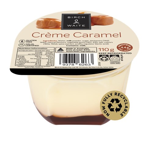 CREME CARAMEL GF (30 X 110GM) # CRCA1548FC9 B&W