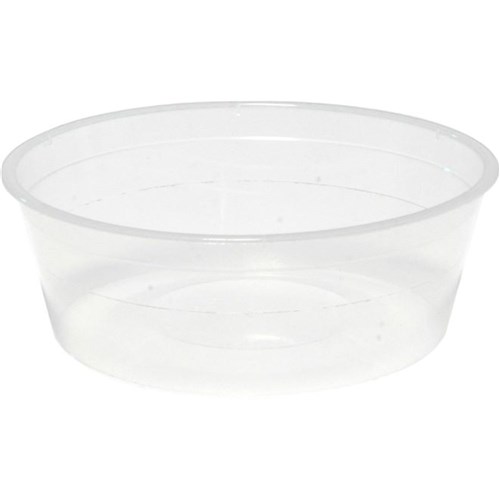 CONTAINER 250ML ROUND MICROWAVABLE 50S (10) # C-PP0512 CAPRI