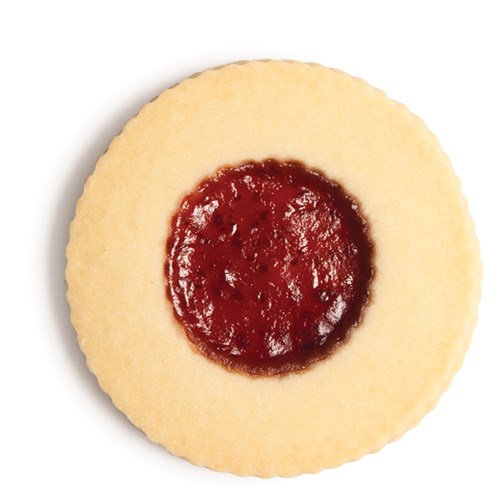 COOKIES SHORTBREAD RASPBERRY (ROUNDS 50GX8X3) # CF4030 CHARLIES COOKIES