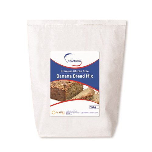 BREAD BANANA BREAD MIX GF 15KG # 73611 CEREFORM