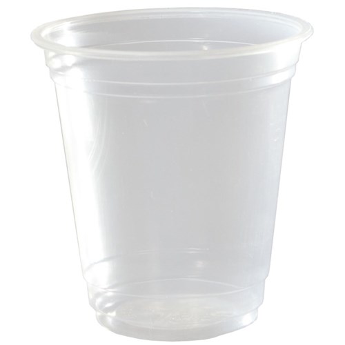 CUP CLEAR PLASTIC 225ML 50S(20) # C-PDC225 CAPRI