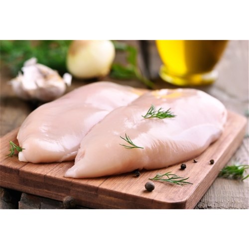 CHICKEN BREAST FILLETS SKINLESS FROZEN (6 X 2KG) FINCO