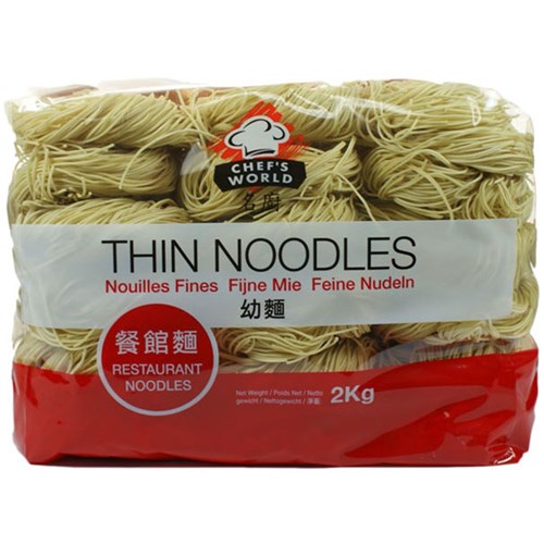 NOODLES THIN 2KG(6) # DNTCW CHEF'S WORLD