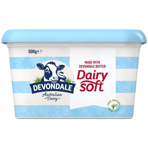 BUTTER SPREAD 500GM(16) # 1001754 DAIRY SOFT DEVONDALE