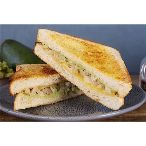 TOASTIE CHICKEN CHEESE & GUACAMOLE (12 X 198GM) # 7019 EVERYDAY CAFE