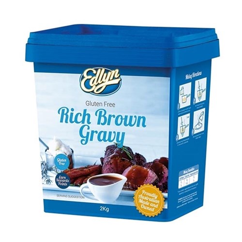 GRAVY MIX RICH BROWN GF 2KG(2) # I02554 EDLYN