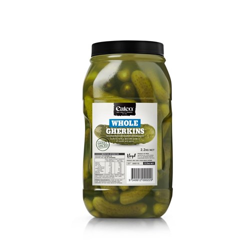 GHERKIN WHOLE SWEET SPICED 2KG(6) # 840115 EATEO