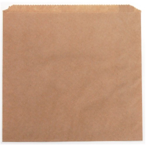 BAG PAPER GREASEPROOF BROWN (195 X 200MM) 500S # 101117 CAPRI