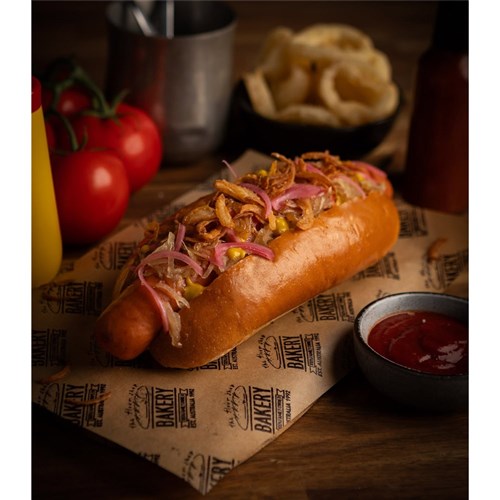 BREAD BUN 8' POTATO HOT DOG (8 X 550GM) # 201333 THE FLOUR SHOP
