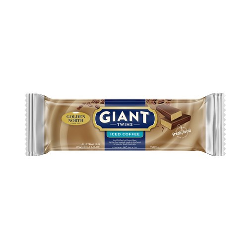 ICECREAM ICED COFFEE GIANT TWINS (24 X 150ML) # 27061 GOLDEN NORTH