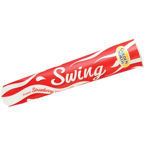 ICECREAM STRAWBERRY SWING (24 X 110ML) # 28826 GOLDEN NORTH