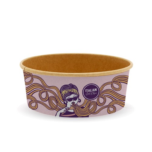 BOWL 1300ML BIOBOWL WHITE EXTRA LARGE FSC MIX 200S # BB-BL-XL-ISK ISK