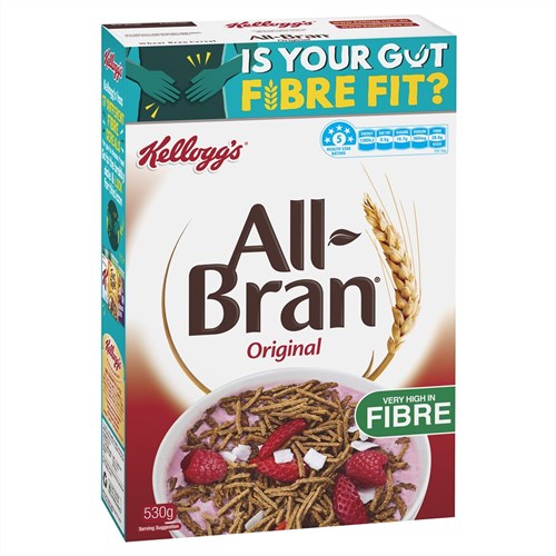 CEREAL ALL BRAN 530GM(12) # 1005553649 KELLOGGS