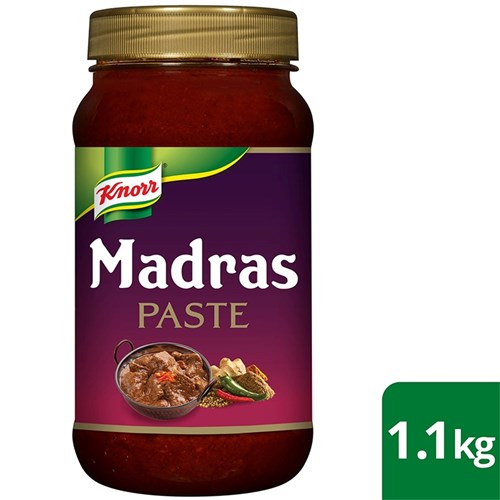 PASTE CURRY MADRAS 1.1KG(4) # 20267308 PATAKS KNORR