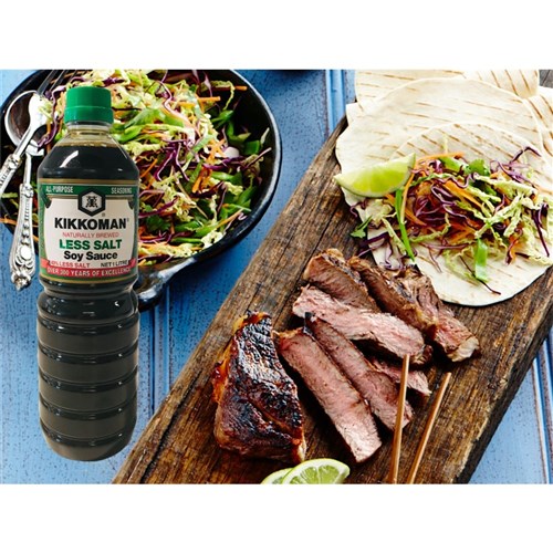 SAUCE SOY SALT REDUCED 1LT(6) # 12881 KIKKOMAN