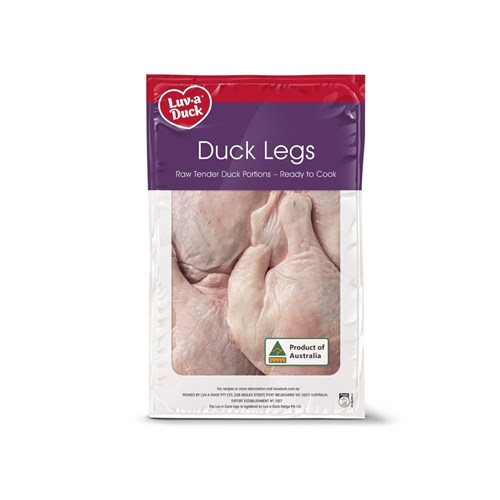 DUCK LEGS SECOND GRADE BLBR LARGE R/W APPROX (5 X 280GM) CTN # 2613BLZ LUV A DUCK