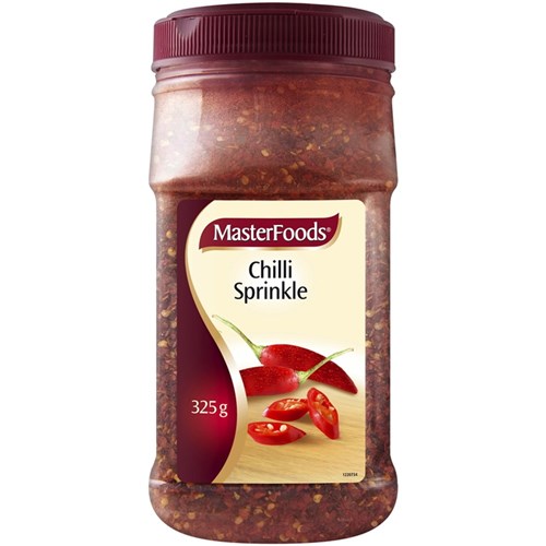 CHILLI FLAKES SPRINKLE 325GM(6) # 156944 MASTERFOODS