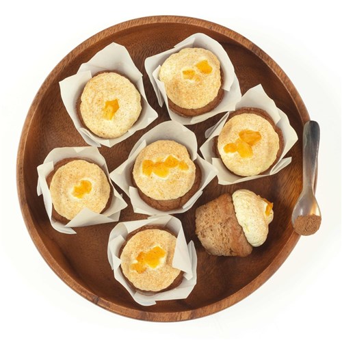 MUFFIN MXD MINI VE GF NUT FREE APPLE LEMON C'MEL  (24 X 30GM) # MGFG226 MELINDAS