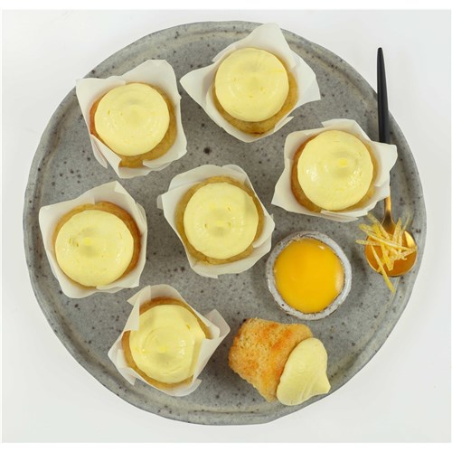 MUFFIN MXD MINI VE GF NUT FREE APPLE LEMON C'MEL  (24 X 30GM) # MGFG226 MELINDAS