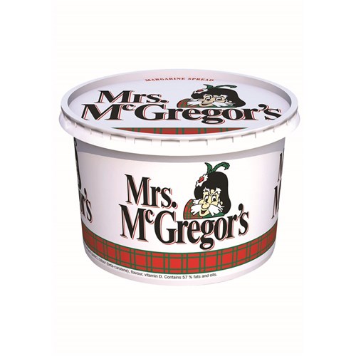 MARGARINE SPREAD 1KG(12) # 45152 MRS MCGREGORS