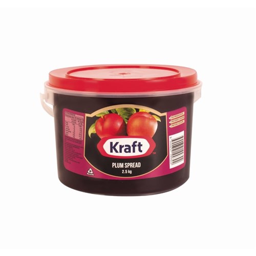 JAM PLUM 2.5KG(3) # 19930 KRAFT