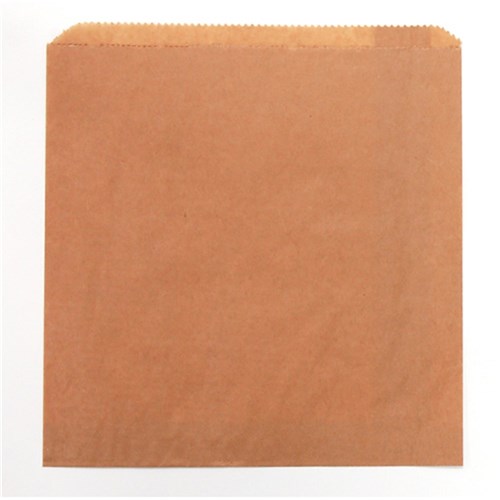 BAG PAPER BROWN 2 SQUARE (200MM X 200MM) 500S # 100151 CAPRI