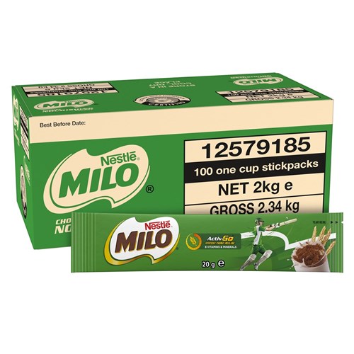 MILO PC (100 X 20GM) # 12579185 NESTLE