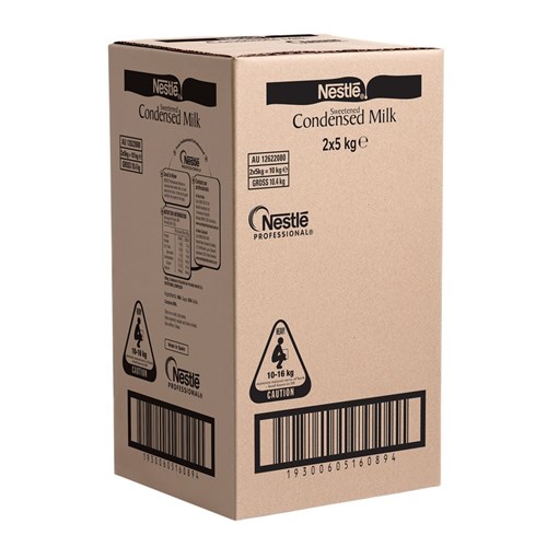 MILK SWEETENED CONDENSED BIB (2 X 5KG) # 12622080 NESTLE