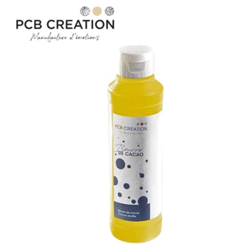 COCOA BUTTER COLOURED LEMON YELLOW 200GM # 4455 PCB