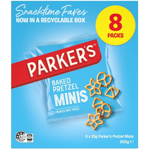 PRETZEL MINI PARKERS 200GM(8) # 320035914 SMITHS