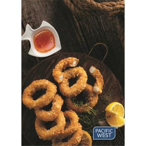 SQUID RING PANKO CRUMB 4KG # 7991 PAC WEST