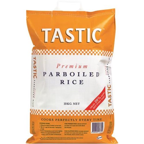 RICE PAR BOILED TASTIC 10KG # 1312702 RIVIANA