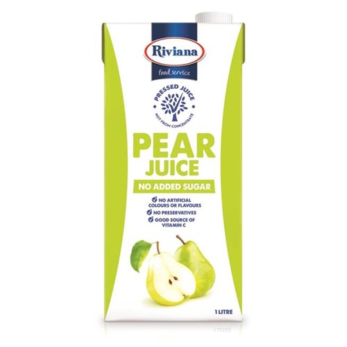 JUICE PEAR 1LT(12) # 2443533 RIVIANA