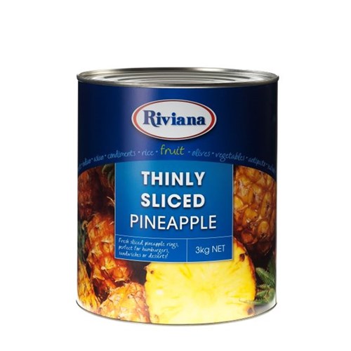 PINEAPPLE THINLY SLICED A10(3) # 2423502 RIVIANA