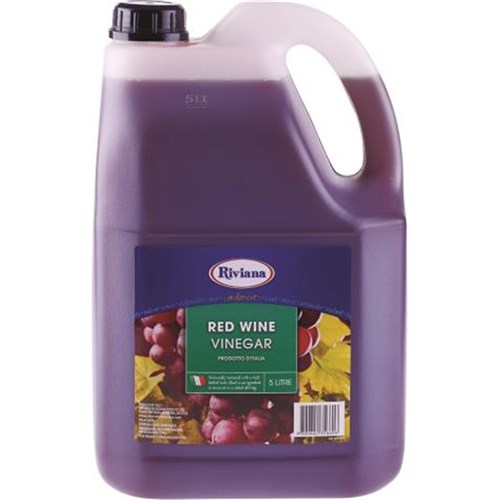 VINEGAR RED WINE 5LT(2) # 2427193 RIVIANA