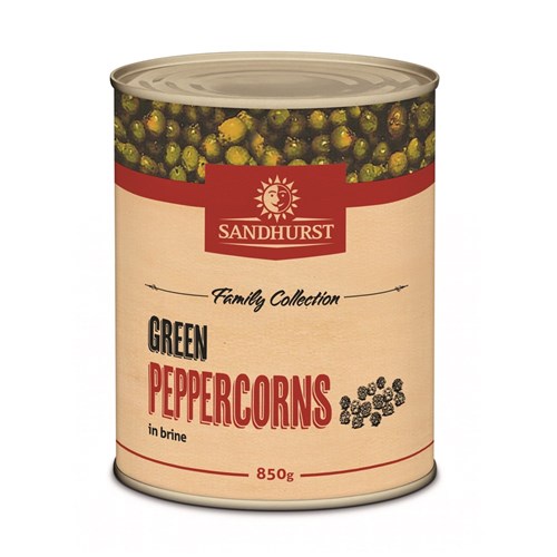 PEPPERCORN GREEN 800GM(12) # GREENPEPP800 SANDHURST