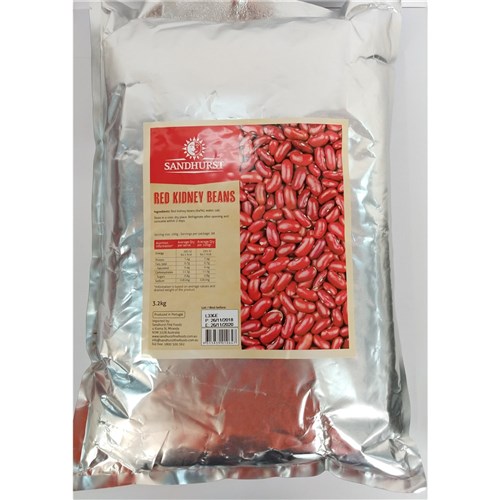 BEANS RED KIDNEY POUCH (5 X 3KG) # RKBPOUCH3.0 SANDHURST