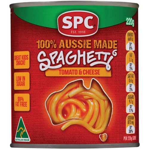 SPAGHETTI TOMATO CHEESE 220GM (24) # 01537560001SW SPC