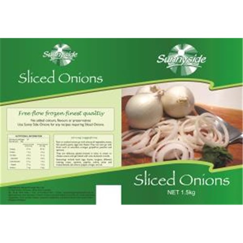 ONION SLICED (6 X 1.5KG) # ONISLI-6X1.5 SIMPED