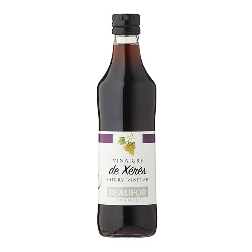 VINEGAR SHERRY 500ML (12) # FV011 BEAUFOR