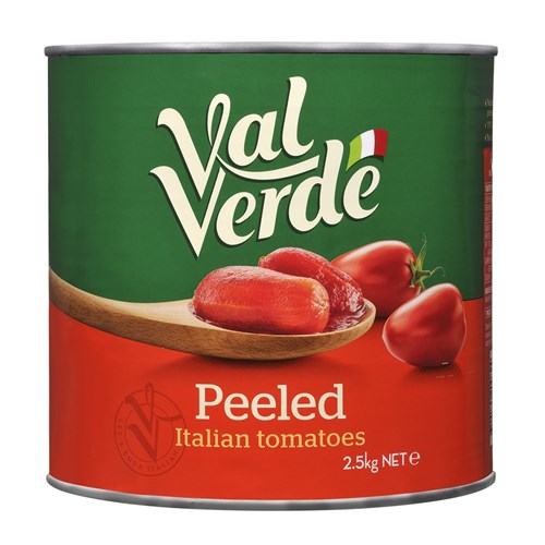 TOMATO WHOLE PEELED 2.55KG(6) # TP024 VAL VERDE