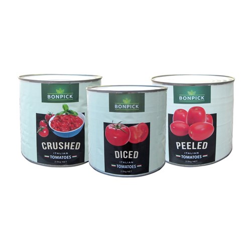 TOMATO CRUSHED 2.5KG(6) TIN # TP152 BONPICK / SELESTA / ROSEMARY