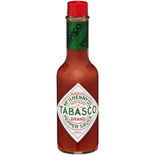 SAUCE RED PEPPER 150ML(12) # 50094 TABASCO