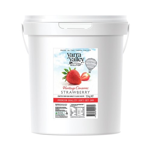 JAM STRAWBERRY 13KG # YV-5103 YARRA VALLEY